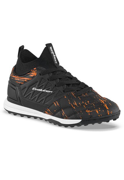 Guayos Sintética Liwel Negro Croydon Para Niño