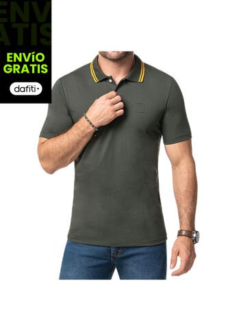 Camiseta Polo Felipe Verde Para Hombre Croydon Croydon