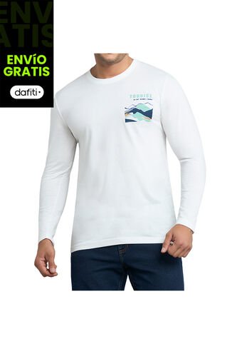 Camibuzo Antonio Estampado Blanco Para Hombre Croydon Croydon