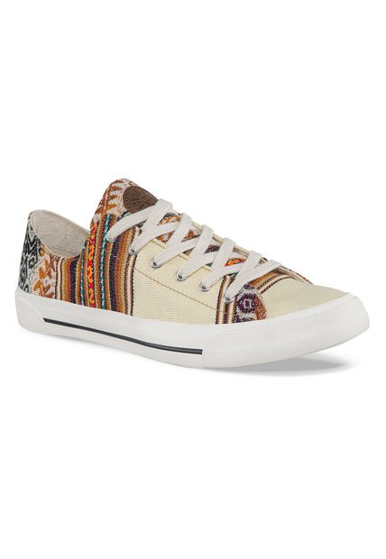 Tenis Inkaico Bajo 2 Beige Para Hombre Y Mujer Croydon