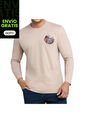 Camibuzo Gabriel Estampado Beige Para Hombre Croydon de Croydon