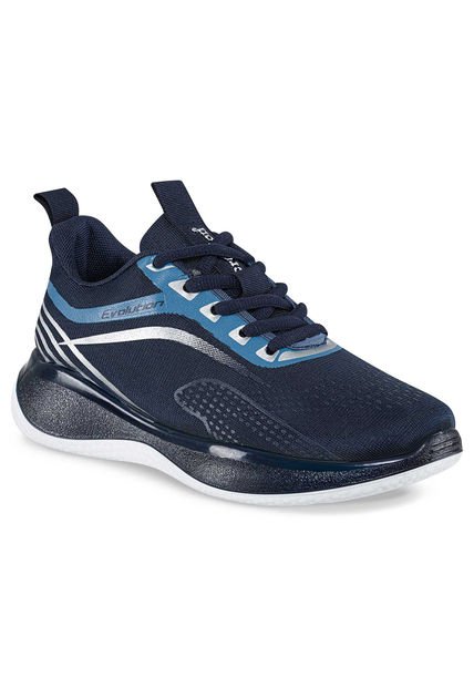 Tenis Running Fapy Azul O-Blanco Para Mujer Croydon