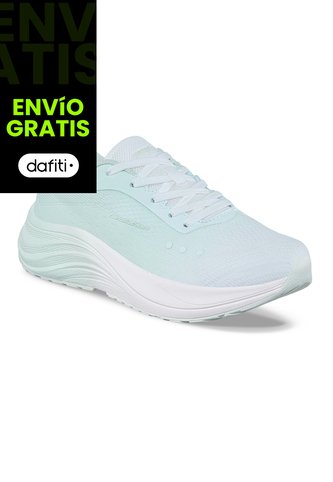 Tenis Running Wibo Blanco-Verde Croydon Para Mujer Croydon