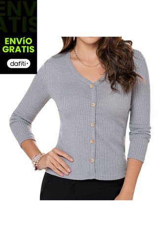 Buzo Aura Gris Para Mujer Croydon Croydon