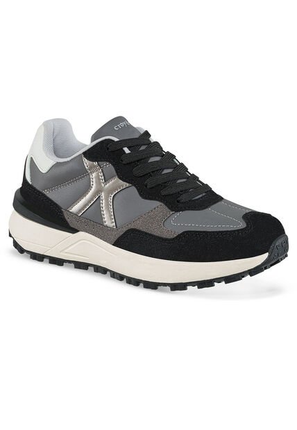 Tenis Urbanos Ruba Negro Croydon Para Mujer