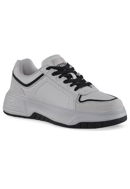 Tenis Urbanos Cuspi Gris Croydon Para Mujer