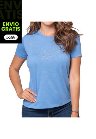 Blusa Amelya Azul Para Mujer Croydon Croydon