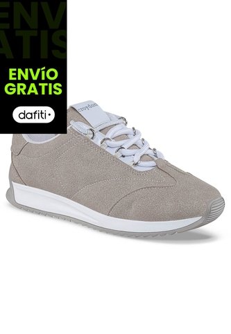 Tenis Urbanos Azaleya Beige Croydon Para Mujer Croydon