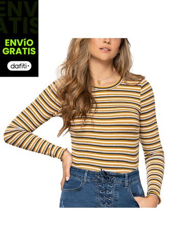 Buzo Amara Amarillo Para Mujer Croydon Croydon