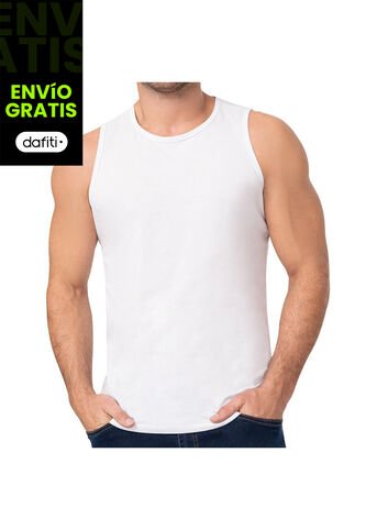 Camiseta Esqueleto Mat Pack X2 M.Color Croydon Para Hombre Croydon
