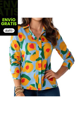 Blusa Dannia Mostaza Croydon Para Mujer Croydon