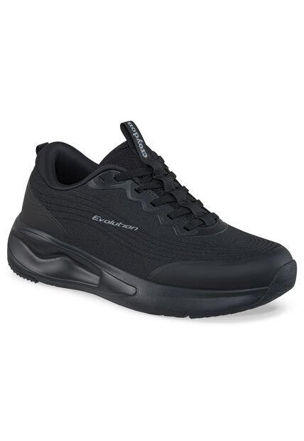 Tenis Running Quill Negro Croydon Para Mujer
