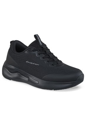 Tenis Running Quill Negro Croydon Para Mujer