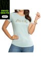 Camiseta Maggie Verde Claro Para Mujer Croydon de Croydon