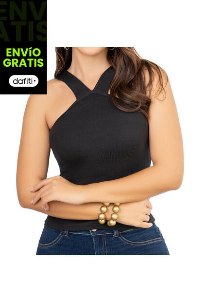 Blusa Celina Negro Para Mujer Croydon