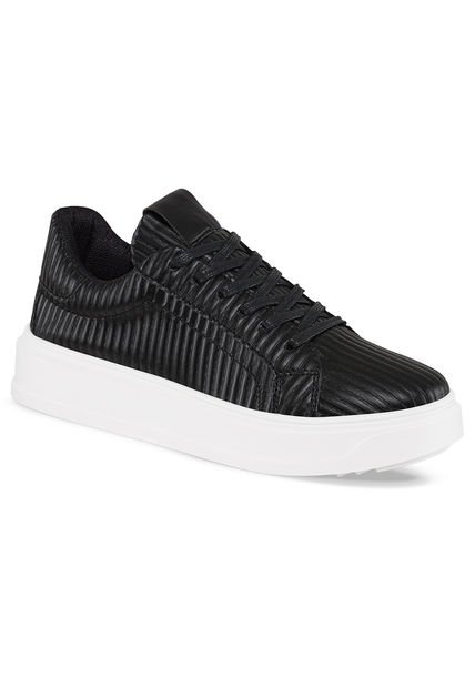 Tenis Aranza Negro Para Mujer Croydon