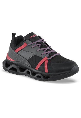 Tenis Running Manrol Negro-Negro Croydon Para Niña Croydon