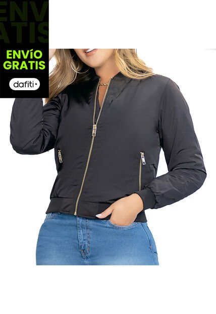 Chaqueta Bela Negro Para Mujer Croydon