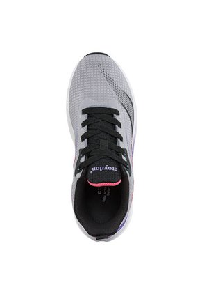 Tenis Running Xirte Gris Para Mujer Croydon