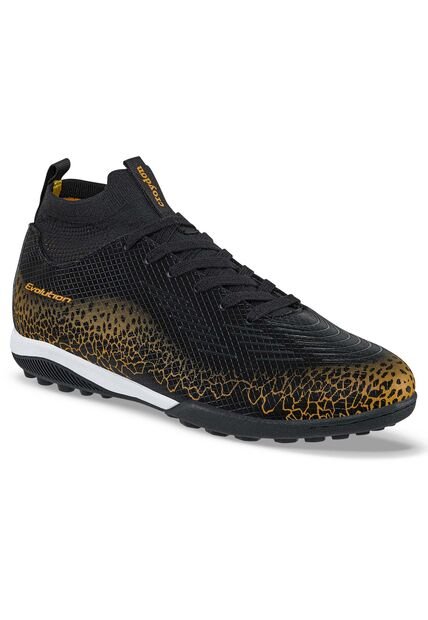 Guayos Sintética Akron Negro Croydon Para Hombre