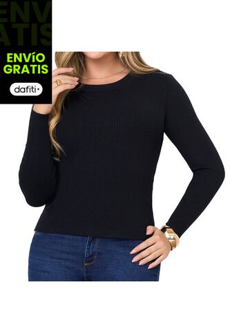 Buzo Alana Negro Croydon Para Mujer Croydon