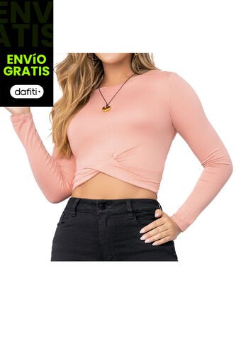 Blusa Monika Palo Rosa Para Mujer Croydon Croydon