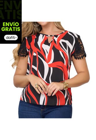 Blusa Kenya Rojo Croydon Para Mujer Croydon