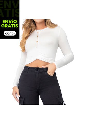 Blusa Monika Blanco Para Mujer Croydon Croydon