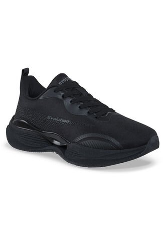 Tenis Running Zacol Negro-Negro Croydon Para Hombre Croydon
