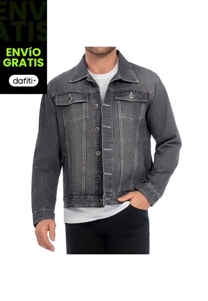 Chaqueta Alain Gris Osc Para Hombre Croydon