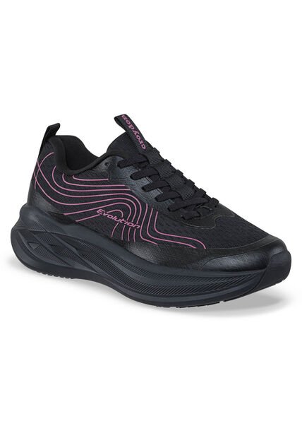 Tenis Running Syhu Negro Croydon Para Mujer