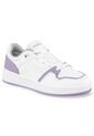 Tenis Urbanos Dagin Blanco-Lila Croydon Para Mujer de Croydon