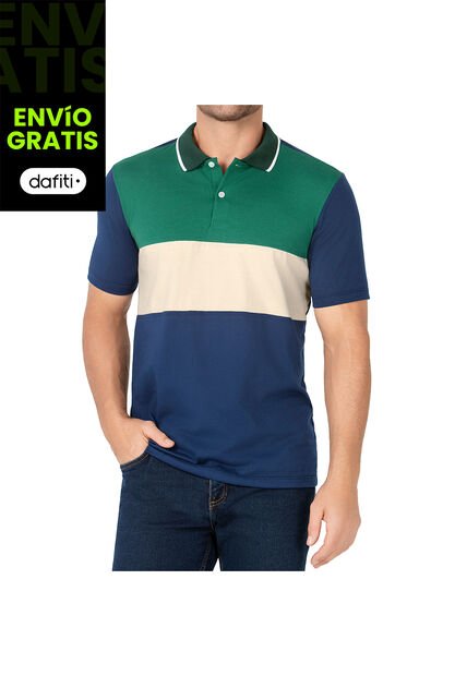 Camiseta Polo Fernando Verde Para Hombre Croydon