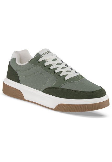 Tenis Urbanos Azdar Verde Para Hombre Croydon