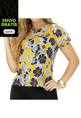 Blusa Patty Mostaza Croydon Para Mujer Croydon