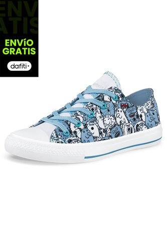 Tenis Lumale Bajo Azul Para Niña Croydon Croydon