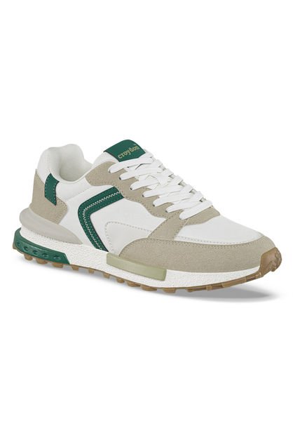 Tenis Urbanos Antryx Blanco-Beige Para Hombre Croydon