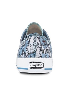 Tenis Lumale Bajo Azul Para Niña Croydon