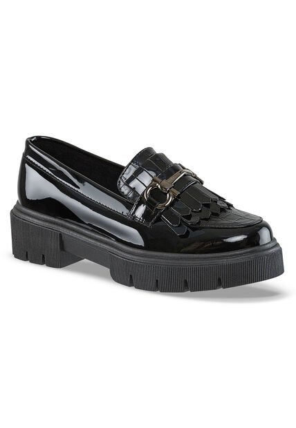 Mocasines Zion Negro Croydon Para Mujer