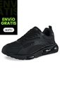 Tenis Running Bazef Negro-Negro Croydon Para Hombre de Croydon