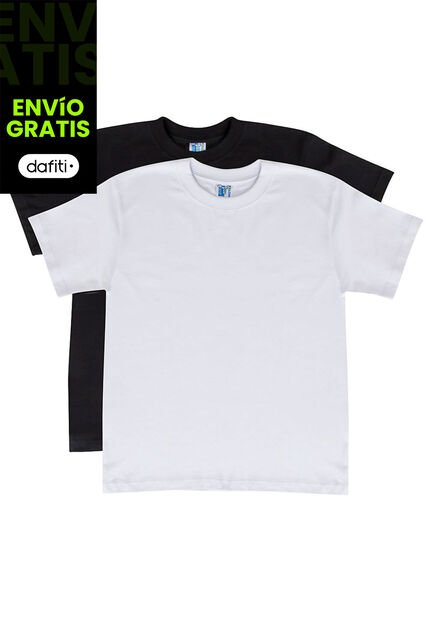 Camiseta Cue Red Duo Pack M.Color Para Hombre Croydon