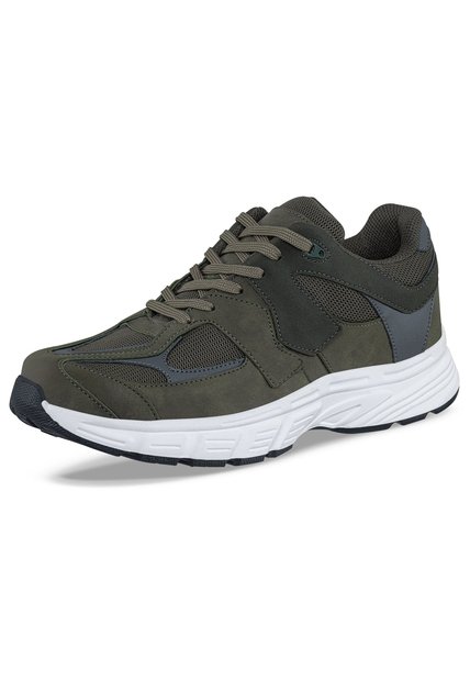 Tenis Urbanos Tyron Verde Militar Croydon Para Hombre