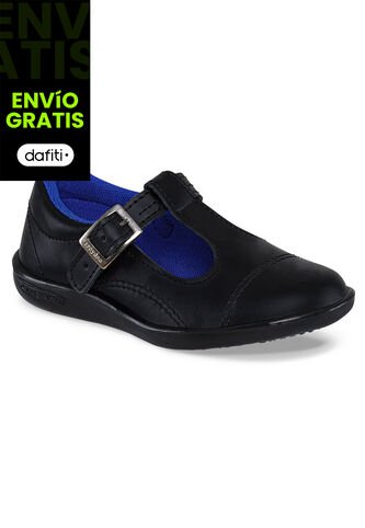 Zapatos Escolares Colegial Videl Negro Para Niña Croydon Croydon