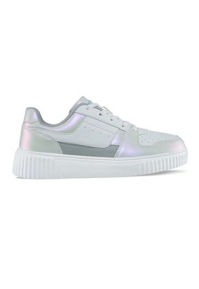 Tenis Urbanos Argenyx Blanco-Gris Para Mujer Croydon
