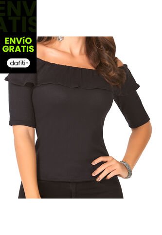 Blusa Adara Negro Para Mujer Croydon Croydon