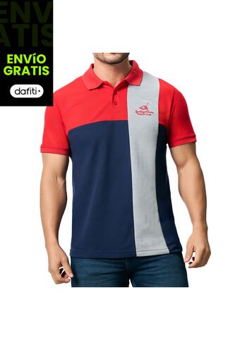 Camiseta Polo Roger Rojo Para Hombre Croydon Croydon