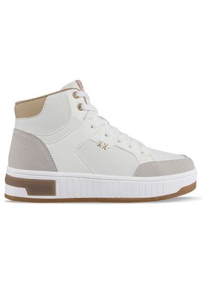 Tenis Urbanos Atrix Blanco-Gris Para Mujer Croydon