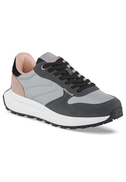 Tenis Urbanos Bore Gris Para Mujer Croydon