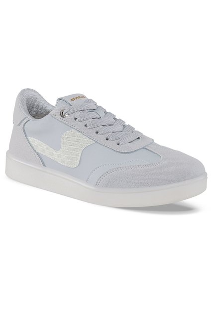 Tenis Urbanos Brendha Gris-Plata Croydon Para Mujer