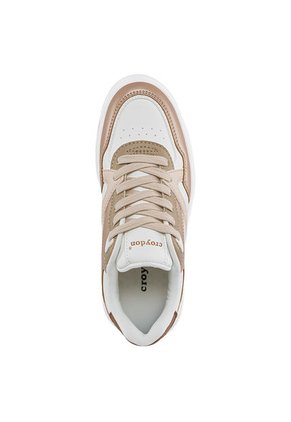 Tenis Urbanos Plitty Blanco-Café Para Mujer Croydon